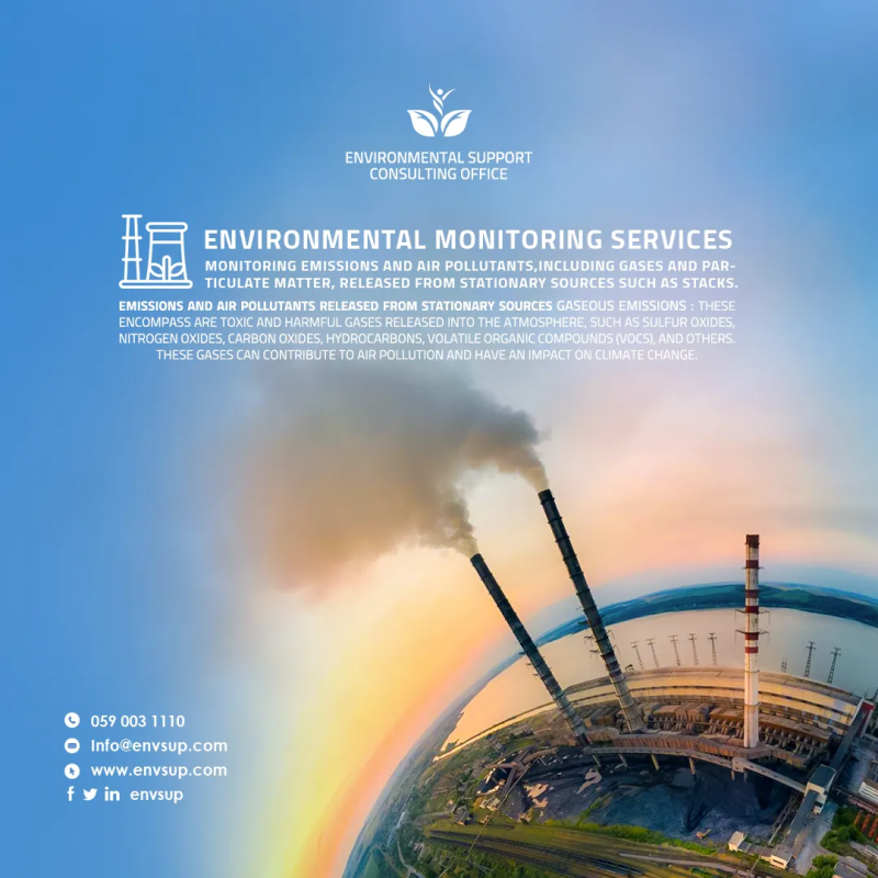 Environmental Monitoring Services Design for Environmental Support Consulting Office (ESC)