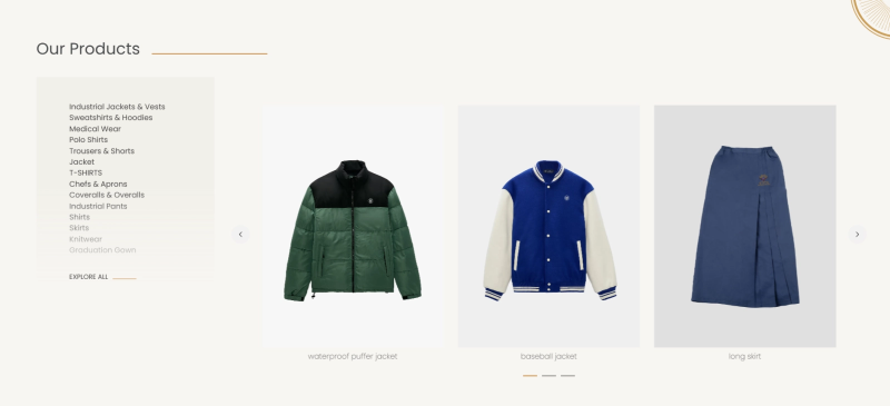 Categories on Home Page | smile-egypt.com