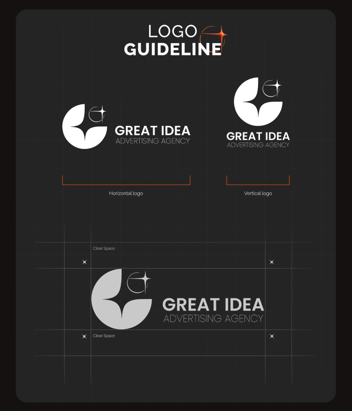 Great Idea Logo Guide Lines