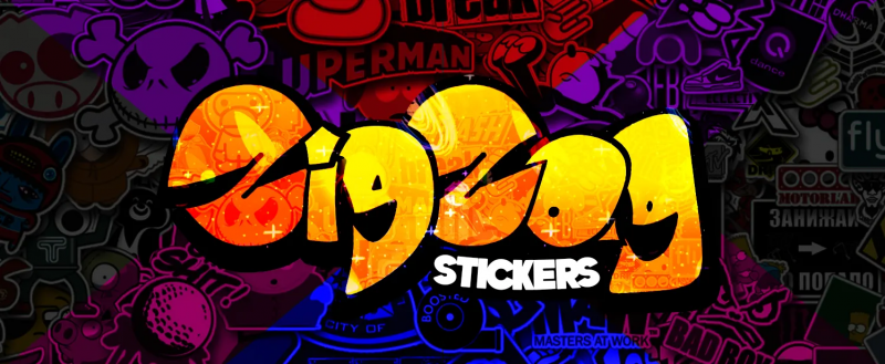 Zigzag Stickers Logo