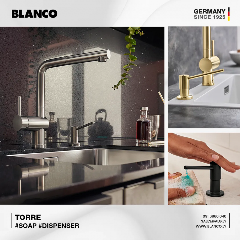 Blanco Dispenser Model Social Media Sales/Branding Post