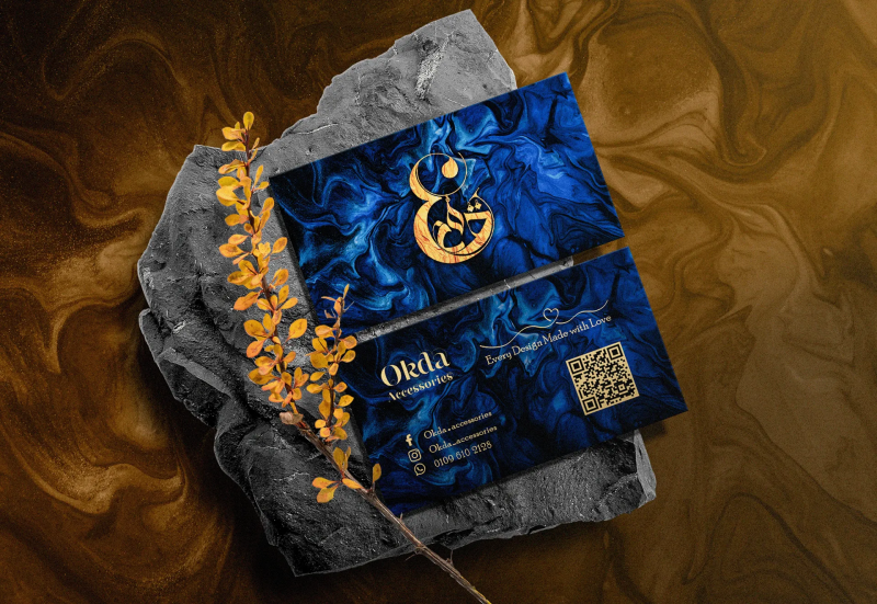 Okda Aceesories Business Card